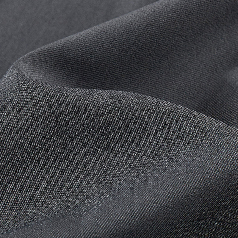 Falda gris de talle alto para mujer, plisada, estilo A y corte midi elegante